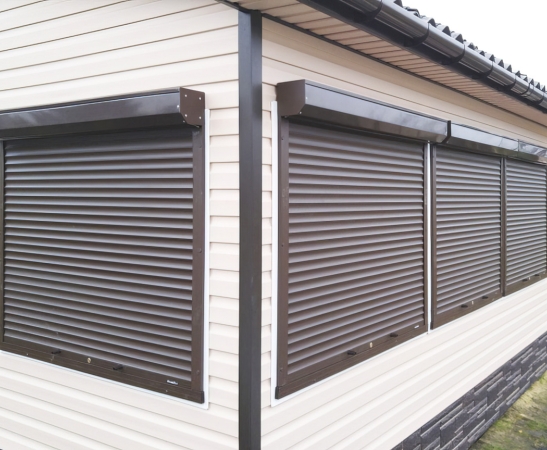 Рольставни на окна в Новотитаровской