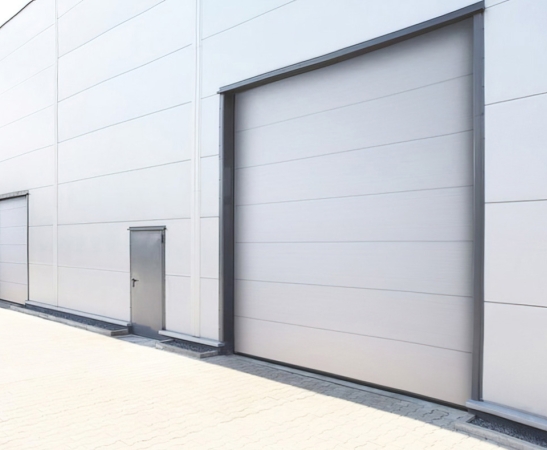 Промышленные ворота Алютех ProPlus в Новотитаровской