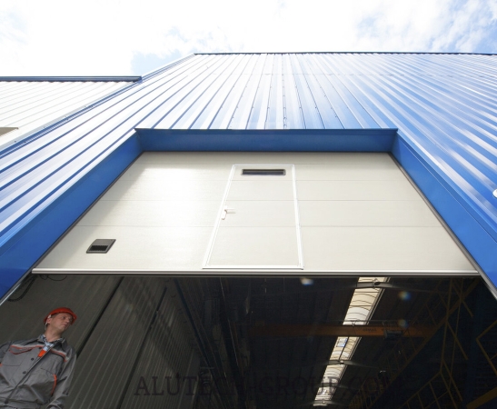 Промышленные ворота Алютех Protrend в Новотитаровской