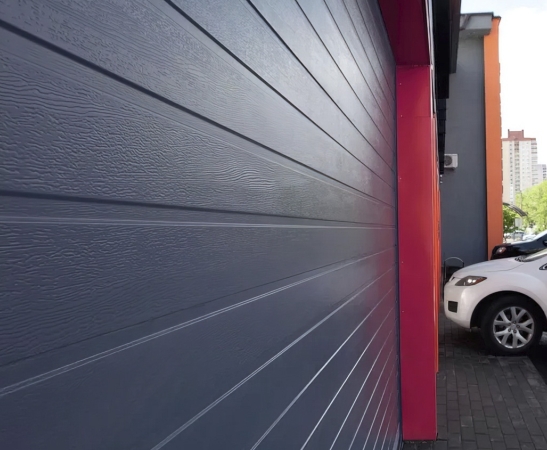 Ворота из сэндвич-панелей в Новотитаровской