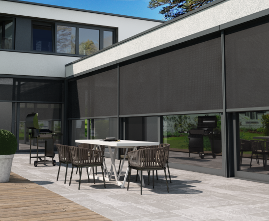 Внешняя солнцезащита помещений в Новотитаровской