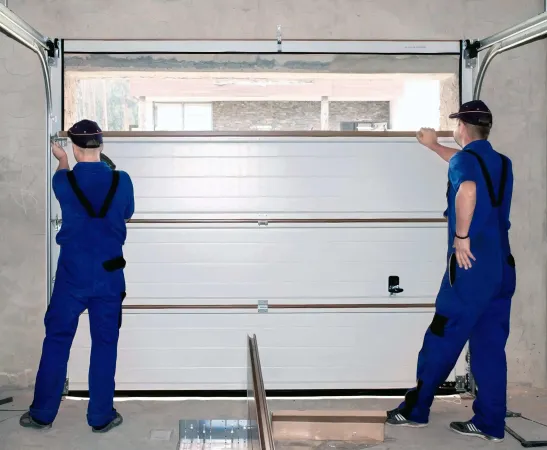 Установка ворот в Новотитаровской