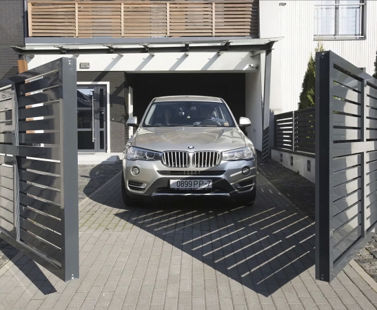 Ворота в Новотитаровской